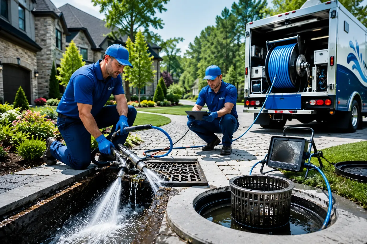 Local outdoor drain cleaning professionals in Imlay City, MI