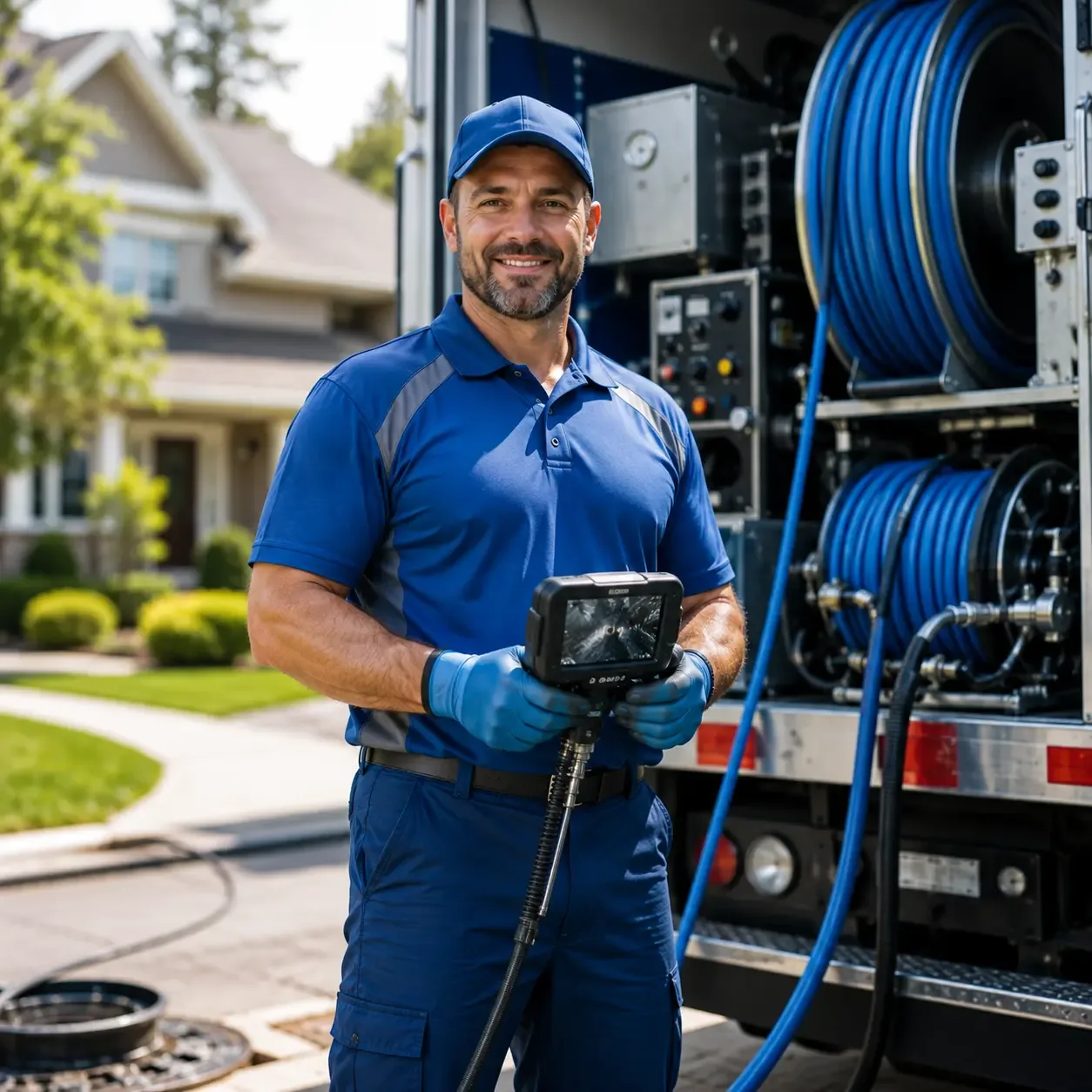 Local outdoor drain cleaning specialists in Imlay City, MI